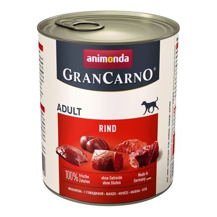 Papírenské zboží - GRANCARNO Adult - hovězí 800g 