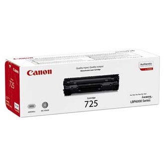 Papírenské zboží - Canon originální toner CRG725, black, 1600str., 3484B002, Canon LBP-6000, 6020, 6020b, MF