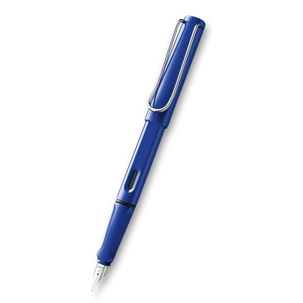 Papírenské zboží - Lamy Safari Shiny Blue hrot M