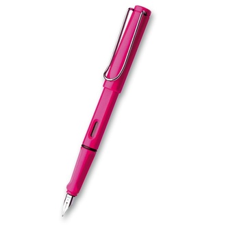 Papírenské zboží - Lamy Safari Shiny Pink hrot F