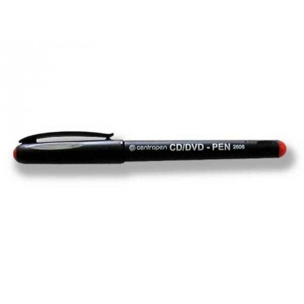 Papírenské zboží - Popisovač na CD/DVD/BD - Pen 4606 - 1 mm červený