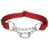 Papírenské zboží - Halbeinziehbares Halsband aus Nylon PREMIUM – rot M-L: 35–50 cm/20 mm