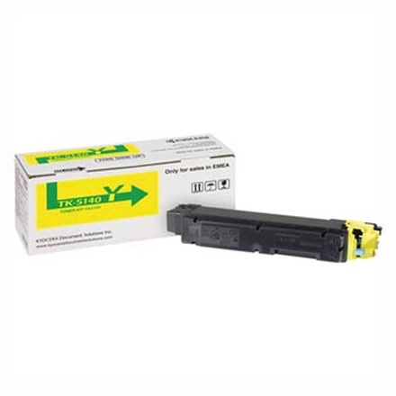 Papírenské zboží - Kyocera originální toner TK-5140Y, yellow, 5000str., 1T02NRANL0, Kyocera ECOSYS M6030cdn,