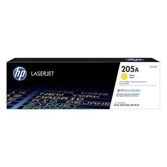 Papírenské zboží - HP originální toner CF532A, yellow, 900str., HP 205A, HP Color LaserJet Pro M180n, M181fw