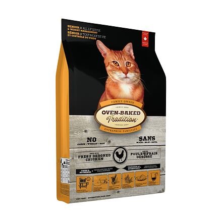 Papírenské zboží - OBT Senior/Weight Management Cat Chicken 350 g