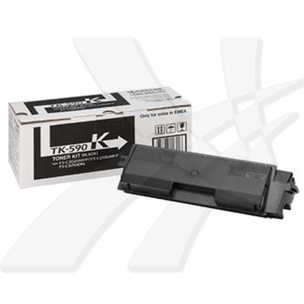 Papírenské zboží - Kyocera originální toner TK590K, black, 7000str., 1T02KV0NL0, Kyocera FS-C 2026, 2126MFP,