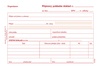 Papírenské zboží - Příjmový pokladní doklad pro podvojné účetnictví A6 ET030