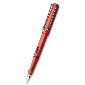 Papírenské zboží - Lamy Safari Shiny Red hrot M