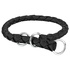 Papírenské zboží - CAVO rundes Nylonhalsband – schwarz M-L: 43–51 cm/18 mm