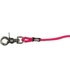 Papírenské zboží - Fährtenleine rund, Auswurfkarabiner - fuchsia S-L: 5m/6mm